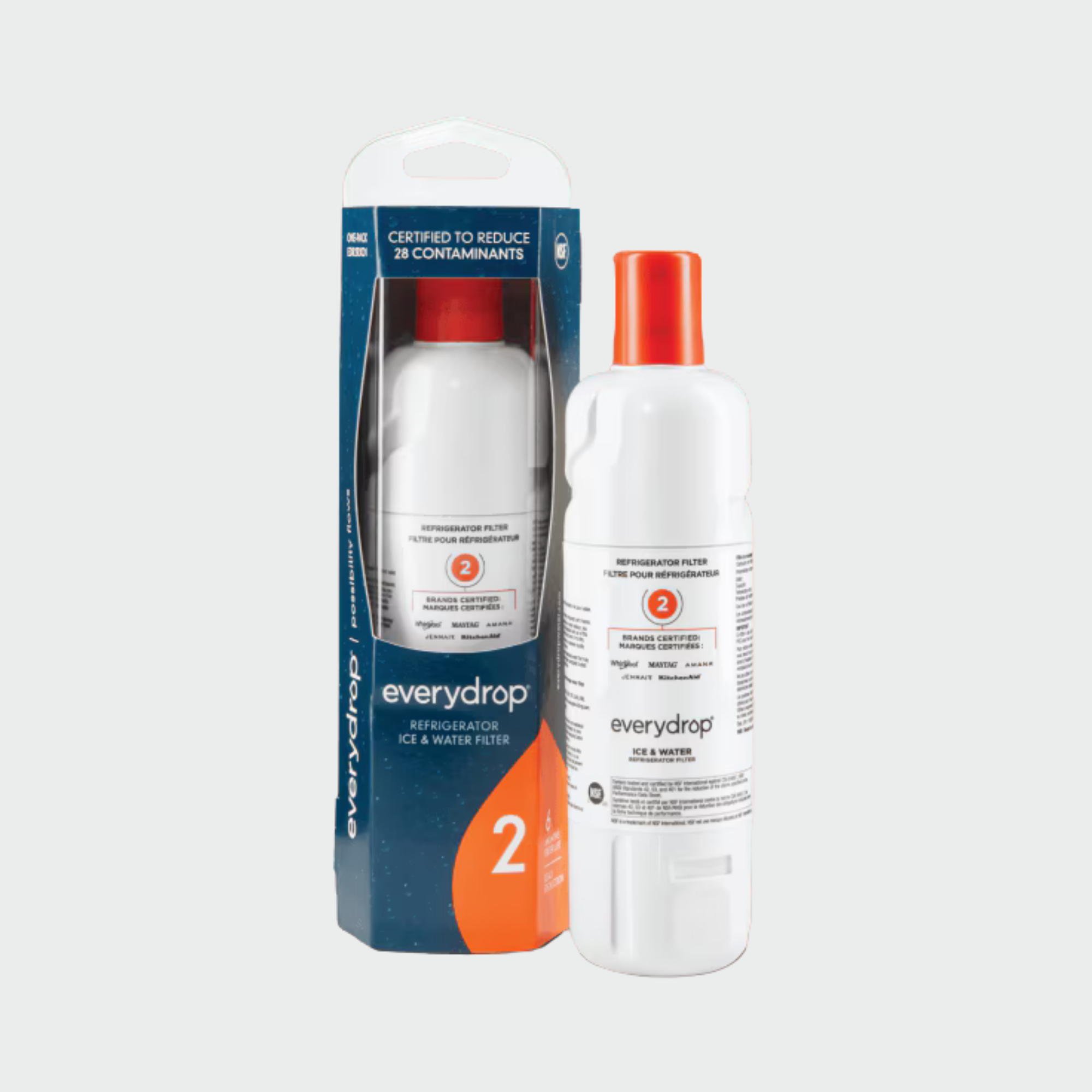 EVERYDROP REFRIGERATOR ICE & WATER FILTER 2 – EDR2RXD1