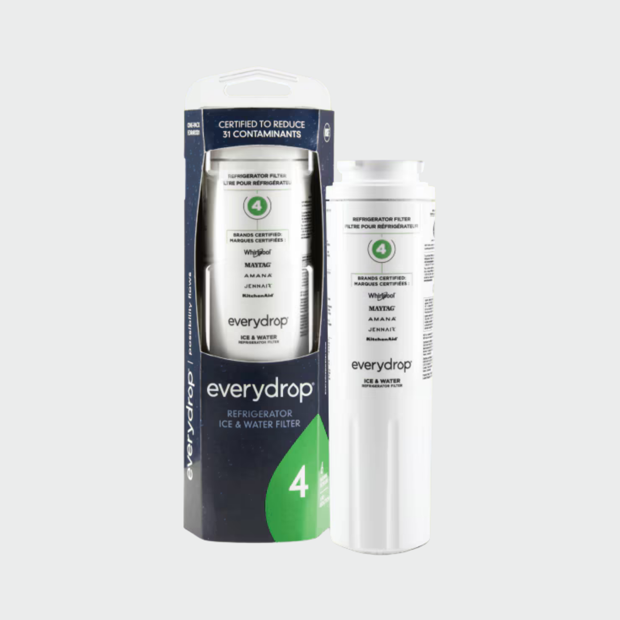 EVERYDROP REFRIGERATOR ICE & WATER FILTER 4 – EDR4RXD1
