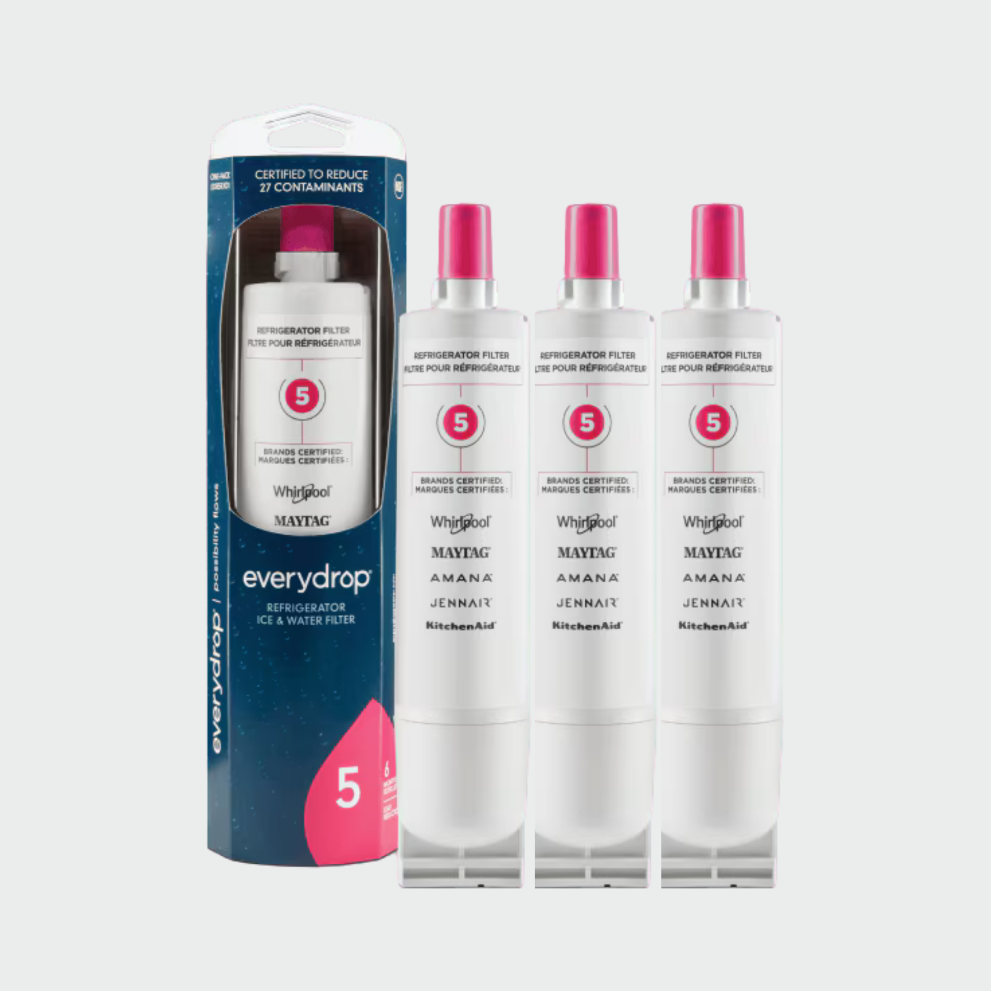 EVERYDROP REFRIGERATOR ICE & WATER FILTER 5 – EDR5RXD1